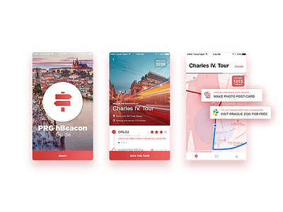 Prague iBeacon App Guide