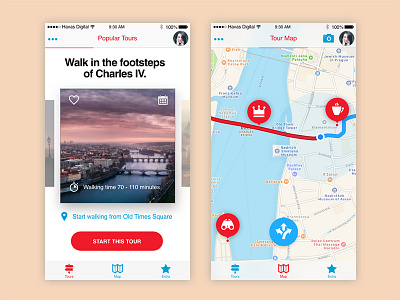 Tour - Prague iBeacon App Guide