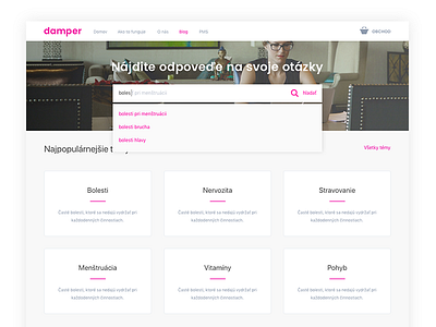 Damper Fulltext Searching content damper full text platform search searching user interface website women