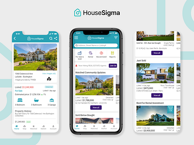 Real estate app Design