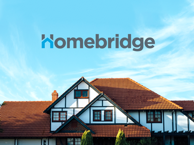 Homebridge brand corporate design digital grid layout logo print responsive website