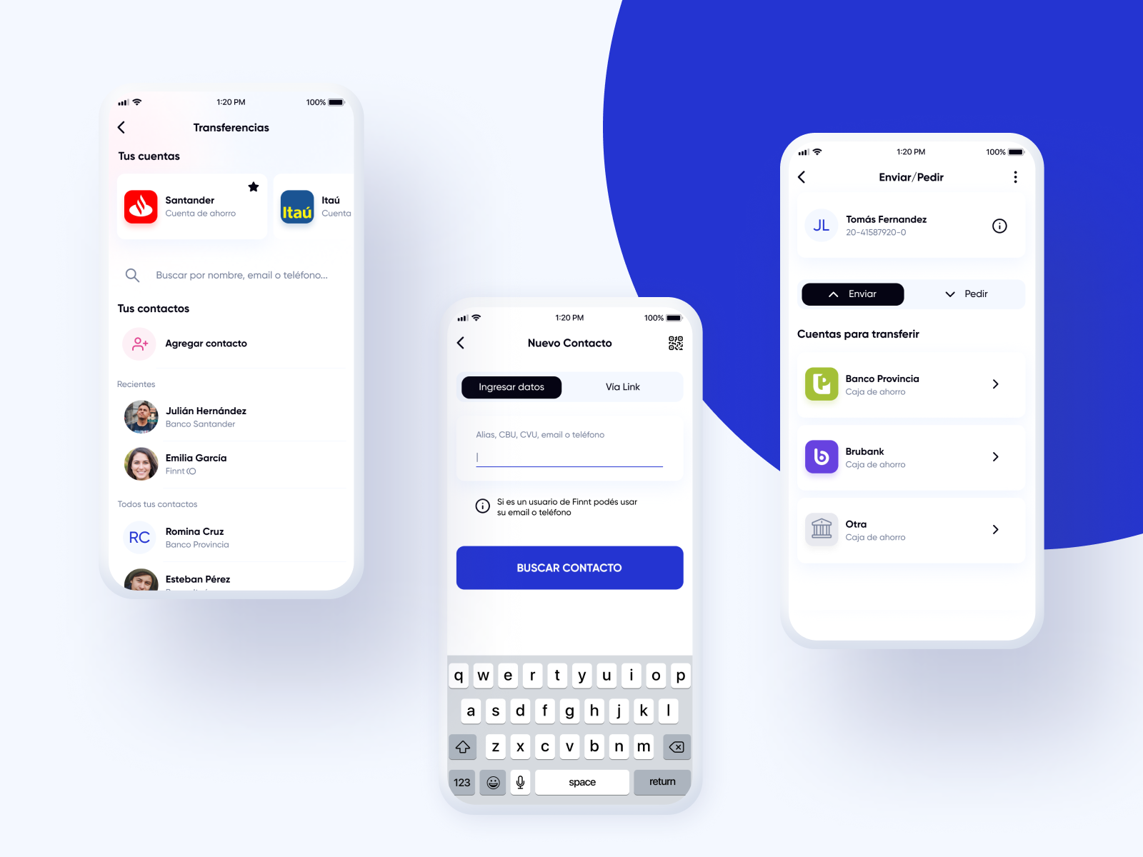 Fintech Mobile App Concept 