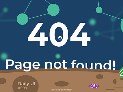 404 Page - Daily UI #008 008 404 page dailyui