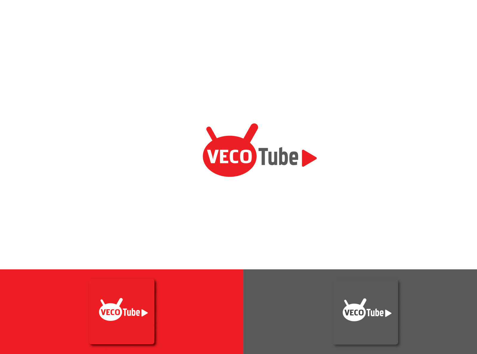 Promotion vlog logo, flat style 15668365 Vector Art at Vecteezy
