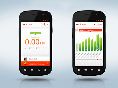 Nike+ for Android 1st Rnd android app nike