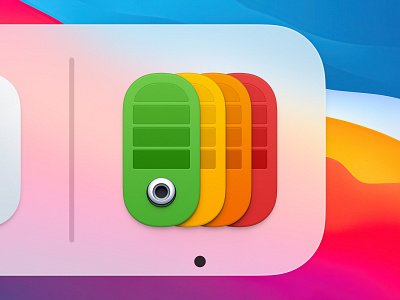 Color Card Icon bigsur icon big sur icon color palette color swatch colorful flower ios icon iphone icon mac icon macos icon osx icon metal button operating system icon os icon pantone color card rainbow color realistic icon app icon sandor skeu icon skeuomorph icon skeuomorphism icon user interface icon ui icon gui