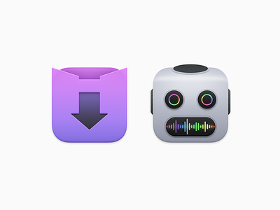Downie and Permute Icons