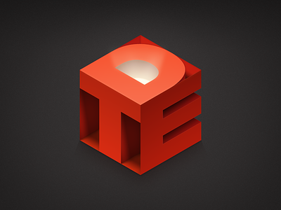 TED Icon Re-design app icon architectural beam concrete building glowing box interior design isometric perspective light mac icon macos icon osx icon rays irradiation realistic red brick sandor skeu skeuomorph skeuomorphism square box ted lecture ted speech ui icon user interface icon ux icon