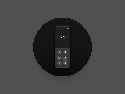 tv Remote app icon mac icon macos icon osx icon realistic remote control sandor screen skeu skeuomorph skeuomorphism tv remote tv set ui icon user interface icon ux icon