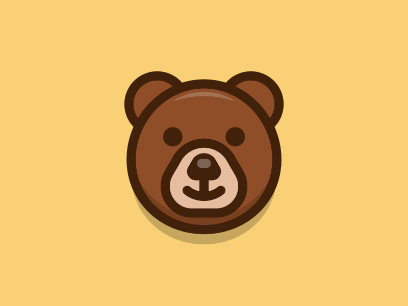 cute bear icon