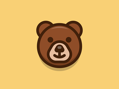 Bear animal bear cartoon character cute iconography illustration lovely outline sandor