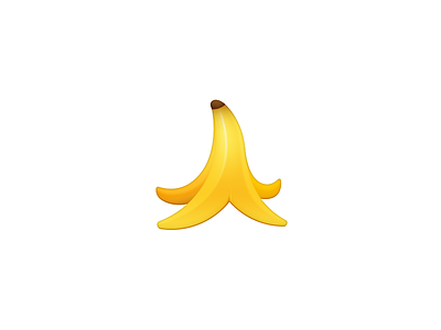 Banana 2 app icon banana food fruit mac icon macos icon osx icon realistic sandor skeu skeuomorph skeuomorphism ui icon user interface icon ux icon yellow
