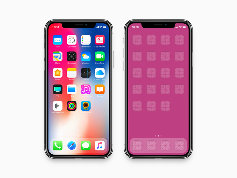 Download iPhone X - Mockup (fit 2436 x 1125 pixel resolution) by ...