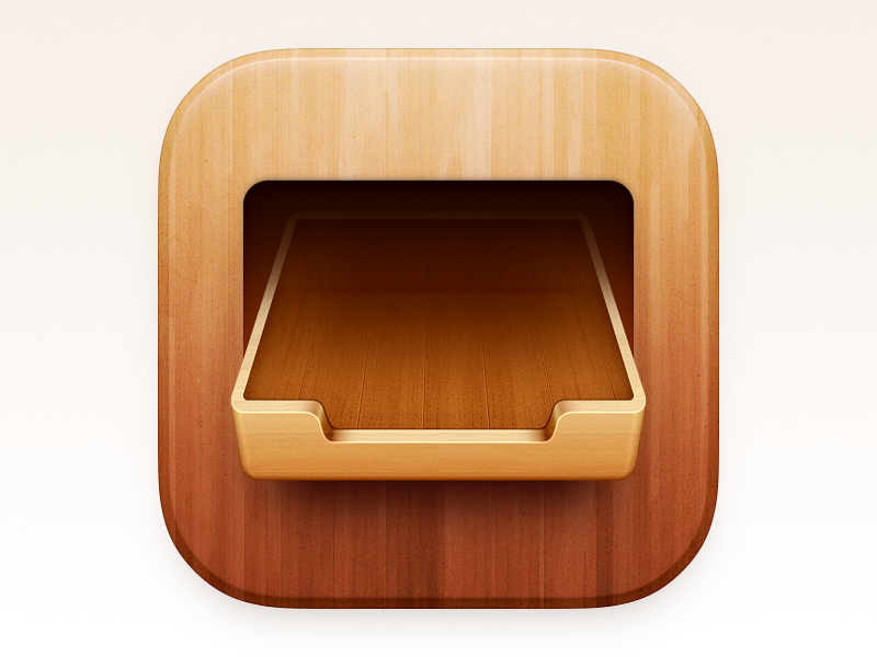 Drawer Icon by Sandor on Dribbble