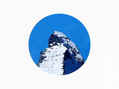 Mountain Peak icon iconography illustration landscape mountain mountain peak natural peak sandor sky snow snow mountain