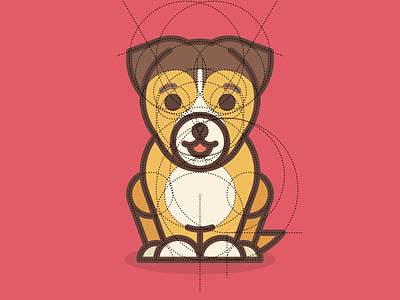 2018 Dog Construction 2018 2018 dog year construction dog dog year happy new year iconography illustration line logo new year sandor