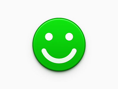 Green Smile app app icon environmental green green smile icon ios icon iphone icon mac icon mac os icon macos icon os icon osx icon realistic sandor smile