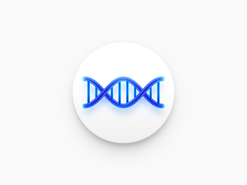 DNA Icon app iphone icon os icon icon ios icon mac os icon macos icon mac icon osx icon genetic gene gene genetic sandor app icon realistic dna
