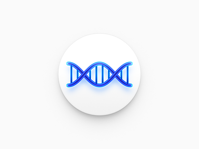 DNA Icon app icon biocode biology dna dna double helix gene genetic genetic gene mac icon macos icon osx icon realistic sandor skeu skeuomorph skeuomorphism ui icon user interface icon ux icon