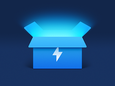 Energy Box app icon capability energy box lightning mac icon macos icon osx icon power realistic sandor skeu skeuomorph skeuomorphism thunder ui icon user interface icon ux icon