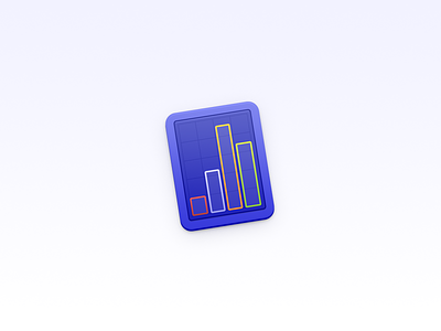 Chart Icon app icon chart histogram mac icon macos icon osx icon realistic sandor skeu skeuomorph skeuomorphism statistic statistic chart statistical data ui icon user interface icon ux icon