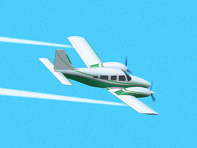Light Aircraft 3 air aircraft airplane bluesky fly illustration light lightaircraft painting plane sandor sky