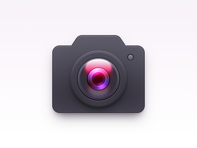 Camera Icon app icon camera camera icon camera lens lens mac icon macos icon osx icon realistic sandor skeu skeuomorph skeuomorphism ui icon user interface icon ux icon