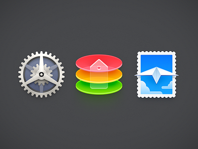 Icons 2 app icon app store app store icon e mail email icon gear mac icon macos icon osx icon mail mail icon realistic sandor setting setting icon skeu skeuomorph skeuomorphism stamp store store icon ui icon user interface icon ux icon