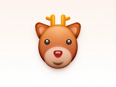 Deer animal cartoon character cute deer fawn illustration lovely mac icon macos icon osx icon operating system icon os icon realistic icon app icon sandor skeu icon skeuomorph icon skeuomorphism icon user interface icon ui icon gui