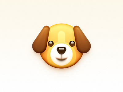 Dog animal cartoon character cute dog illustration lovely mac icon macos icon osx icon operating system icon os icon puppy realistic icon app icon sandor skeu icon skeuomorph icon skeuomorphism icon user interface icon ui icon gui