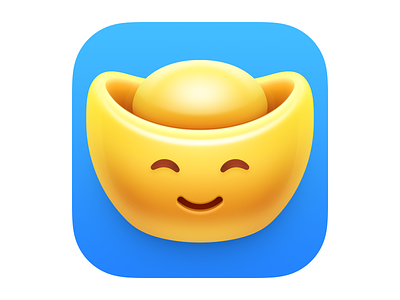 ChatBao Icon bigsur icon big sur icon character chat chat bao chatbao emoticon gold gold ingot ingot ios icon iphone icon mac icon macos icon osx icon operating system icon os icon realistic icon app icon sandor skeu icon skeuomorph icon skeuomorphism icon user interface icon ui icon gui
