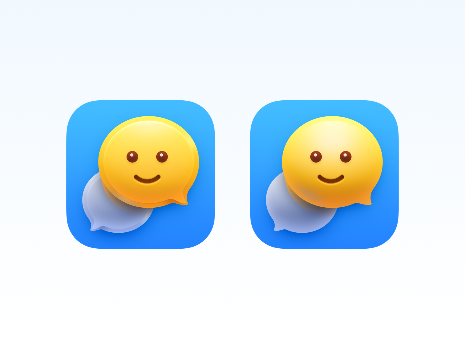 ChatBao Icon Draft app icon big sur bigsur character chat chat bao chat bubble chatbao coin emoticon gold ingot ios icon iphone icon mac icon macos icon osx icon realistic sandor skeu skeuomorph skeuomorphism ui icon user interface icon ux icon