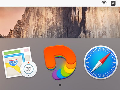 "D" Icon d icon d logo dock icon logo mac dock mac icon macos icon osx icon operating system icon os icon rainbow color realistic icon app icon sandor skeu icon skeuomorph icon skeuomorphism icon user interface icon ui icon gui