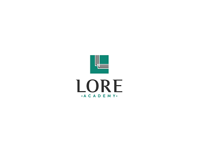Lore Academy brand brand design brand identity branding concept illustration logo logo design logoconcept logodesign