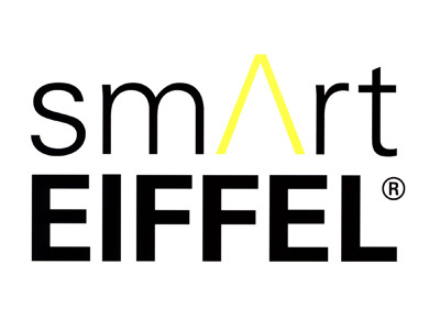 Smart Eiffel Logo design illustrator logo typography