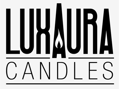 Luxaura Logo branding design identity illustrator typography