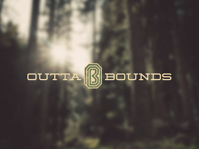 OUTTABOUNDS archery fitness hunting logo nature out of bounds outdoors outta bounds