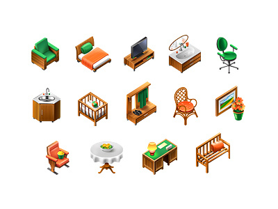 Furniture Icons icons