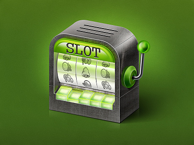 Slot machine icon