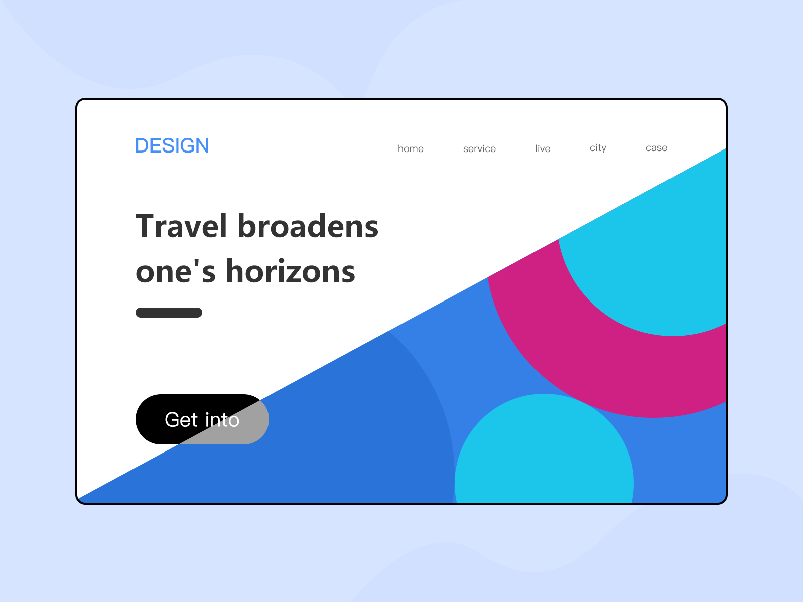 Web Design By Andy On Dribbble