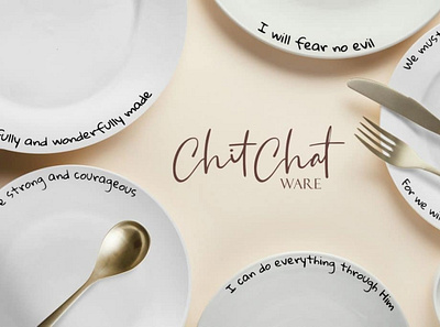 Chit Chat Ware product photography ceramic dishes gold lifestyle plates product photography