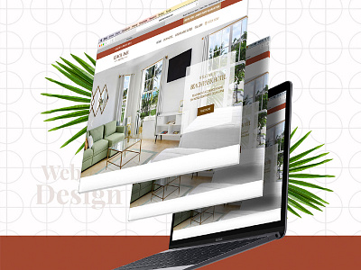 Beach Park Hotel Website design graphic hospitality hotel miami turquoise web design website