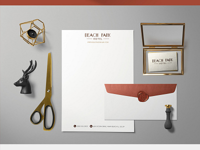 Beach Park Hotel Branding