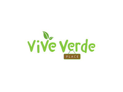 Vive Verde Logo branding chef food food logo foodie logo restaurant restaurant brand vegan vegan branding vegan chef vegan logo