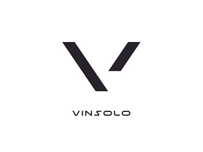 Vinsolo Dj logo design