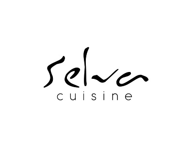 Selva cuisine logo branding design graphic graphic design identity logo logo design miami restaurant technology