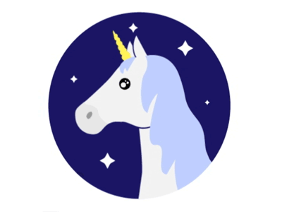 Unicorn Boss animation deal with it gif horse illustration illustrator photoshop sunglasses unicorn win