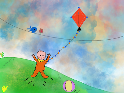 Kite flying