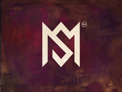 SM identiy logo profile sm symbol