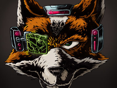 Starfox Fan-Art fan art illustration